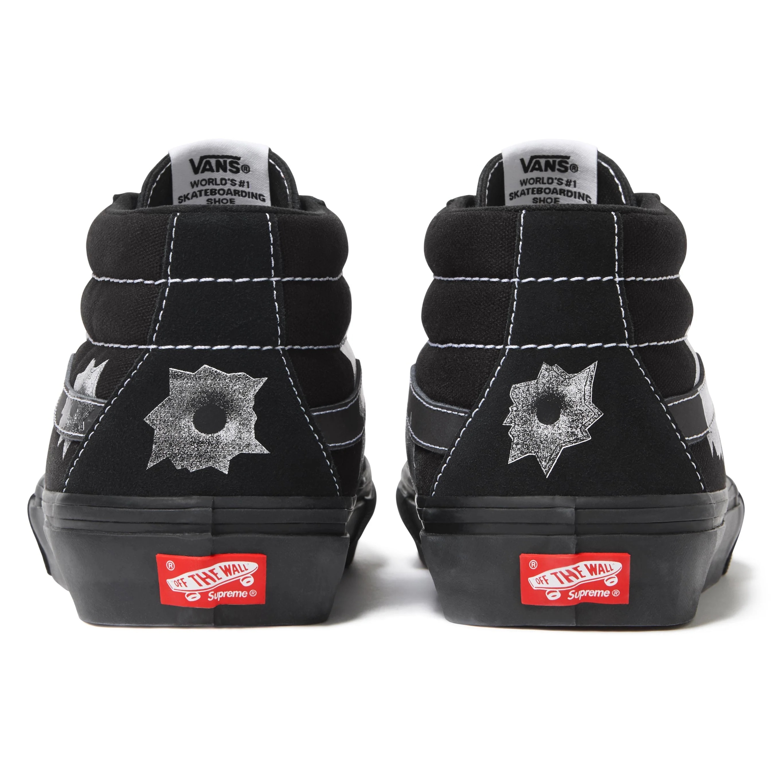 Supreme®/Vans®/Nate Lowman Skate Grosso Mid view 7